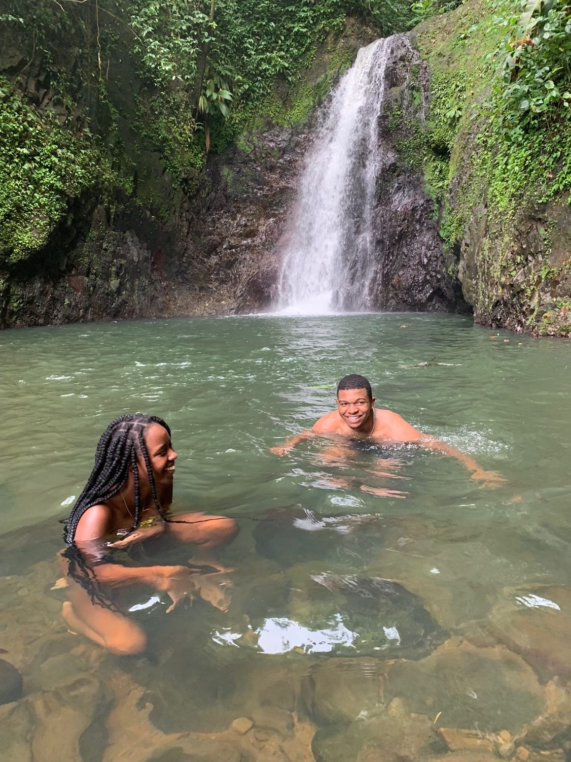 Visit the beautiful Seven Sisters Falls Mandela Court Grenada