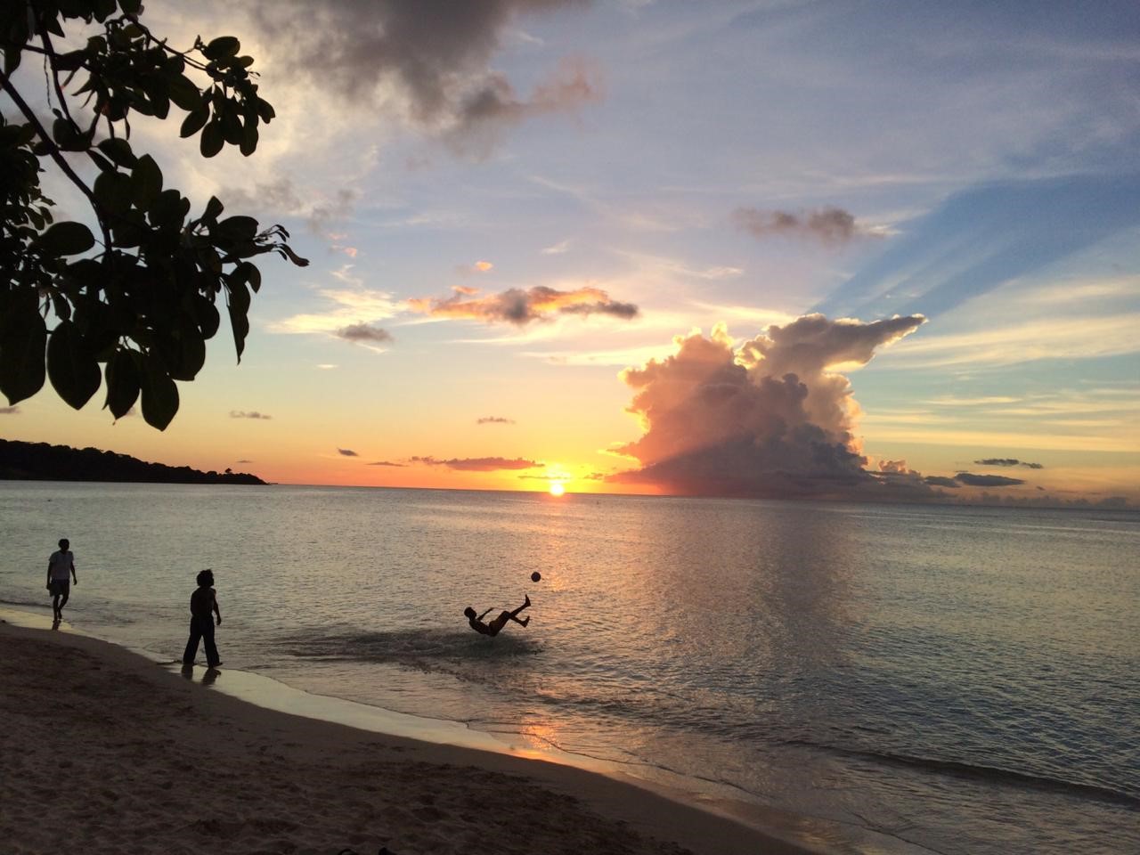 Relax and unwind on Grand Anse beach